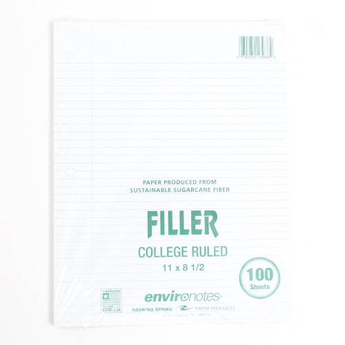 Roaring Spring, Recycled, Filler Paper, 100 count